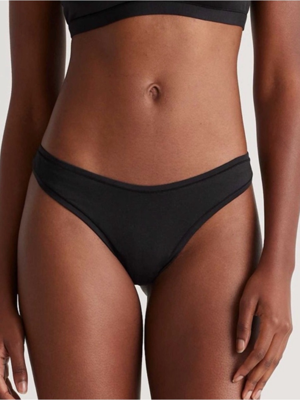 Quince 6 pack Organic Cotton Thongs Size XL